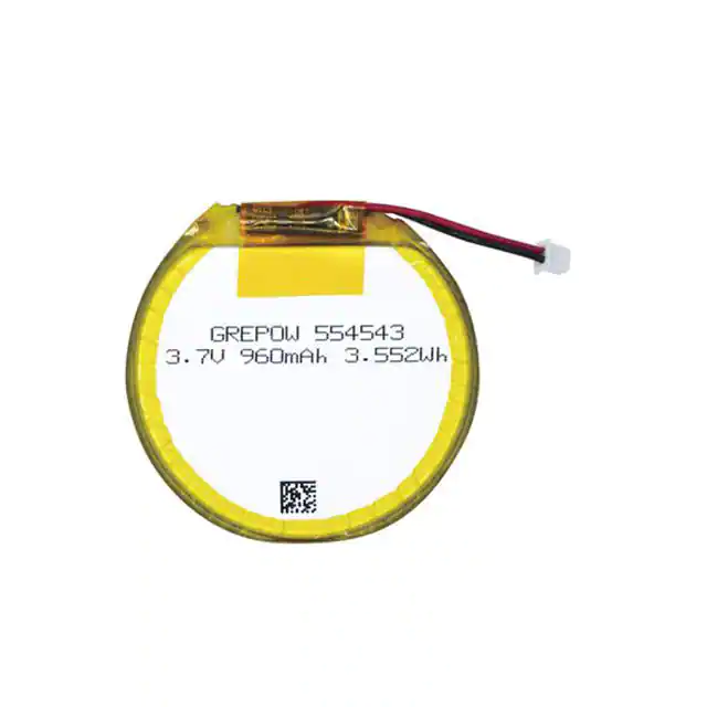 GRP554543-1C-3.7V-960MAH WITH 