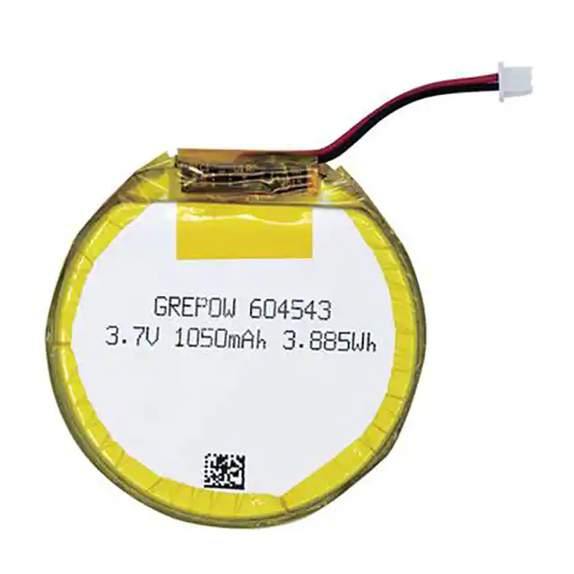 GRP604543-1C-3.7V-1050MAH WITH