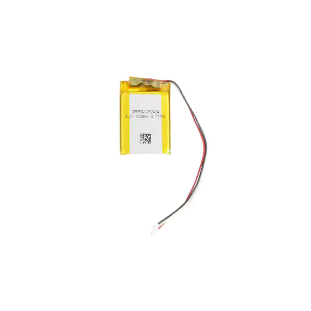 GRP292434-1C-3.7V-210MAH WITH 