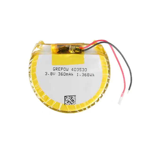 GRP403530-1C-3.8V-360MAH WITH 