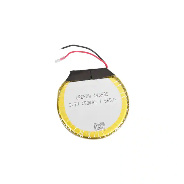 GRP443535-1C-3.7V-450MAH WITH 