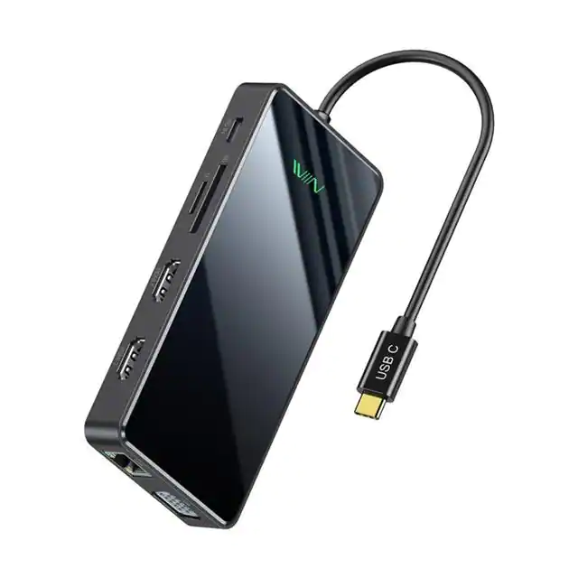 IVIIN 11-IN-1 USB-C QUADRUPLE 